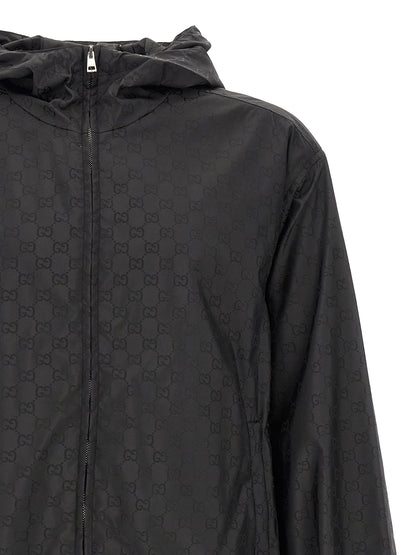 Black Polyamide Shell Jacket