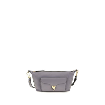 Gray Calf Leather Bos Taurus Shoulder Bag