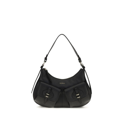 Black Calf Leather Bos Taurus Shoulder Bag