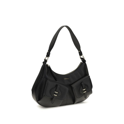 Black Calf Leather Bos Taurus Shoulder Bag