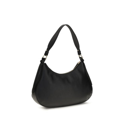 Black Calf Leather Bos Taurus Shoulder Bag