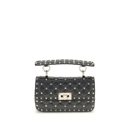 Black Calf Leather Bos Taurus Handbag