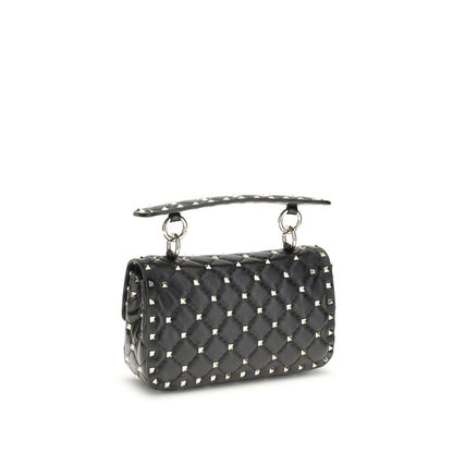 Black Calf Leather Bos Taurus Handbag