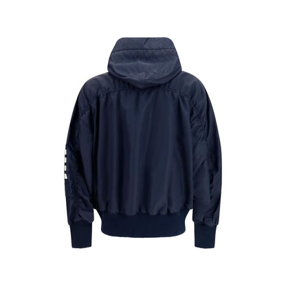 Black Cotton Shell Jacket