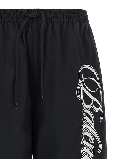 Multicolor Polyamide Athletic Pants