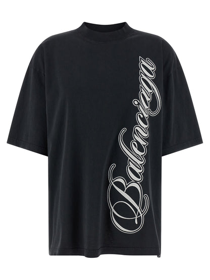 Black Cotton T-Shirt