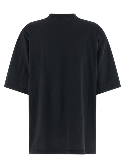 Black Cotton T-Shirt