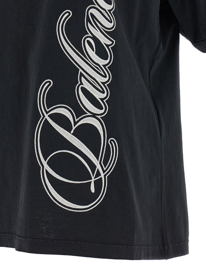 Black Cotton T-Shirt