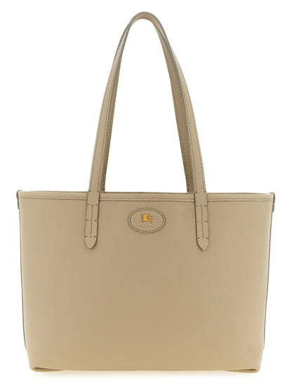 Beige Calfskin Tote Bag