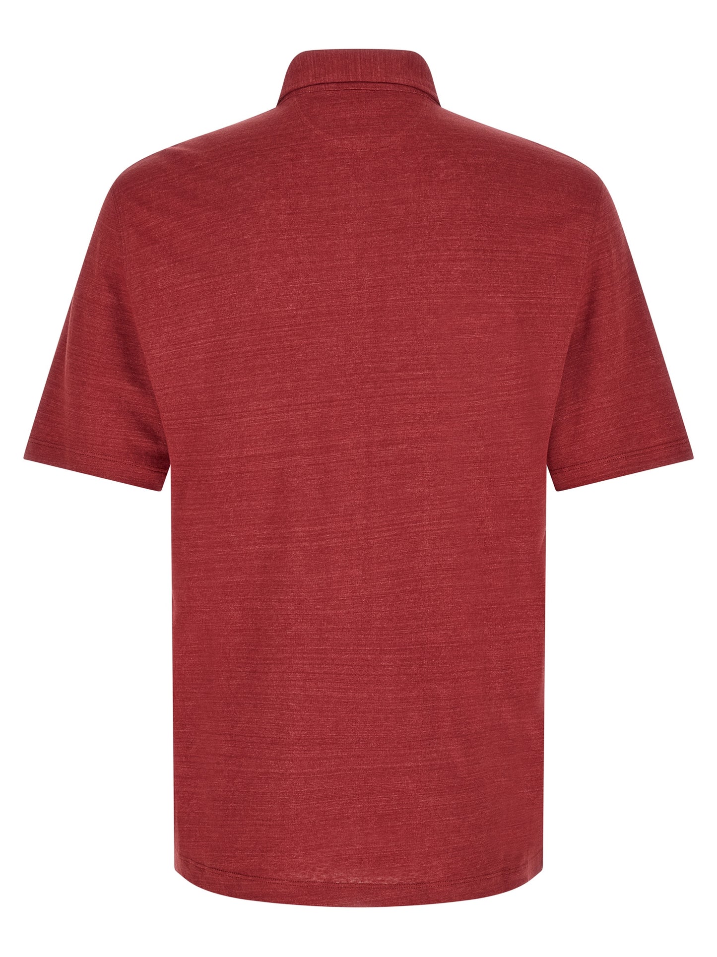 Multicolor Linen Polo Shirt