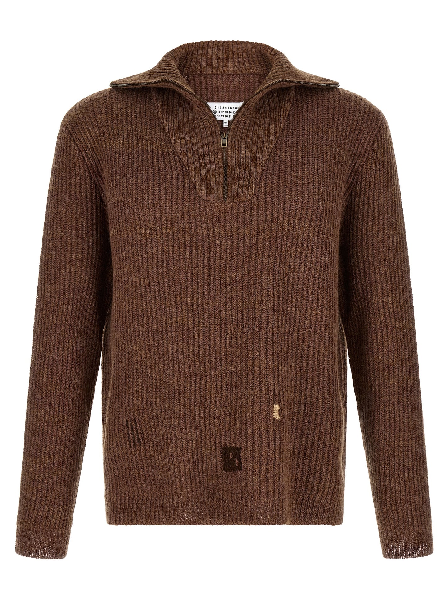 Brown Linen Cardigan