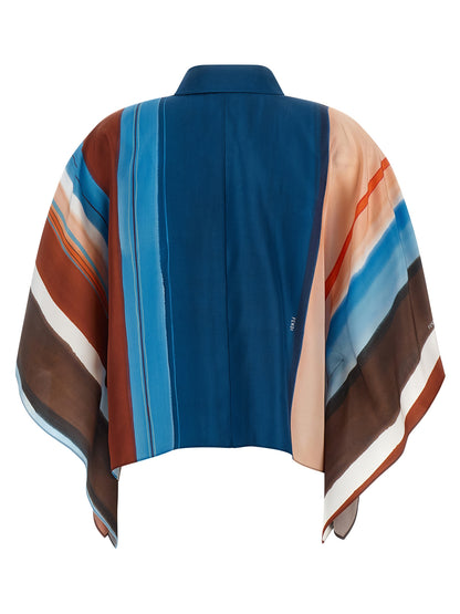Multicolor Silk Blouse