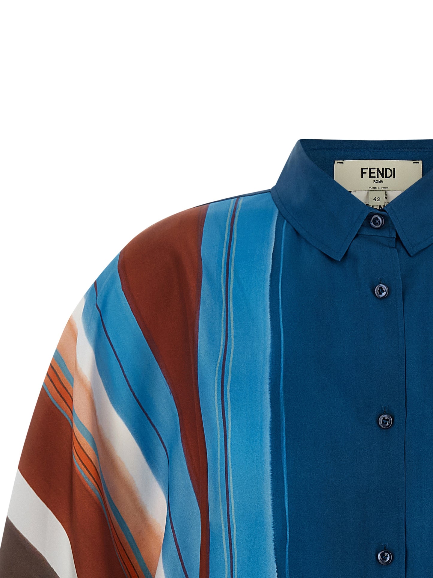Multicolor Silk Blouse