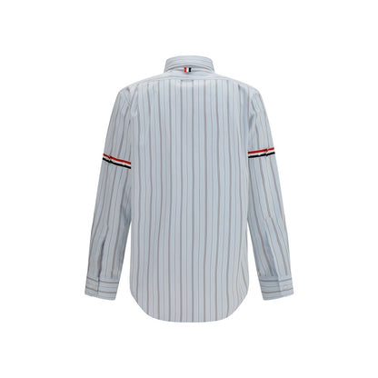 Blue Cotton Dress Shirt