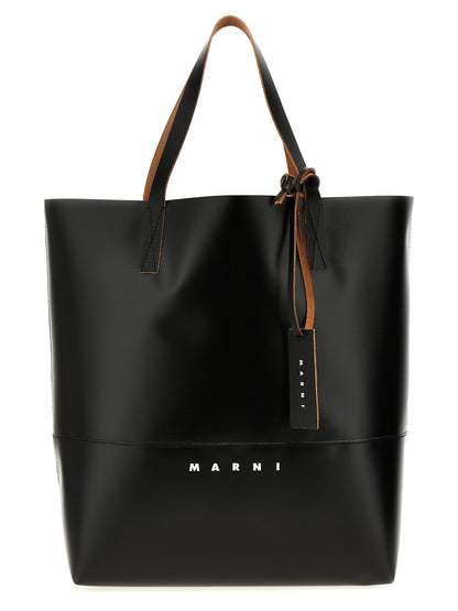 Black Polyethylene Tote Bag
