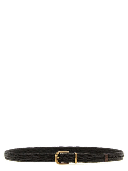Brown Leather Regular Belt