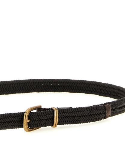 Brown Leather Regular Belt