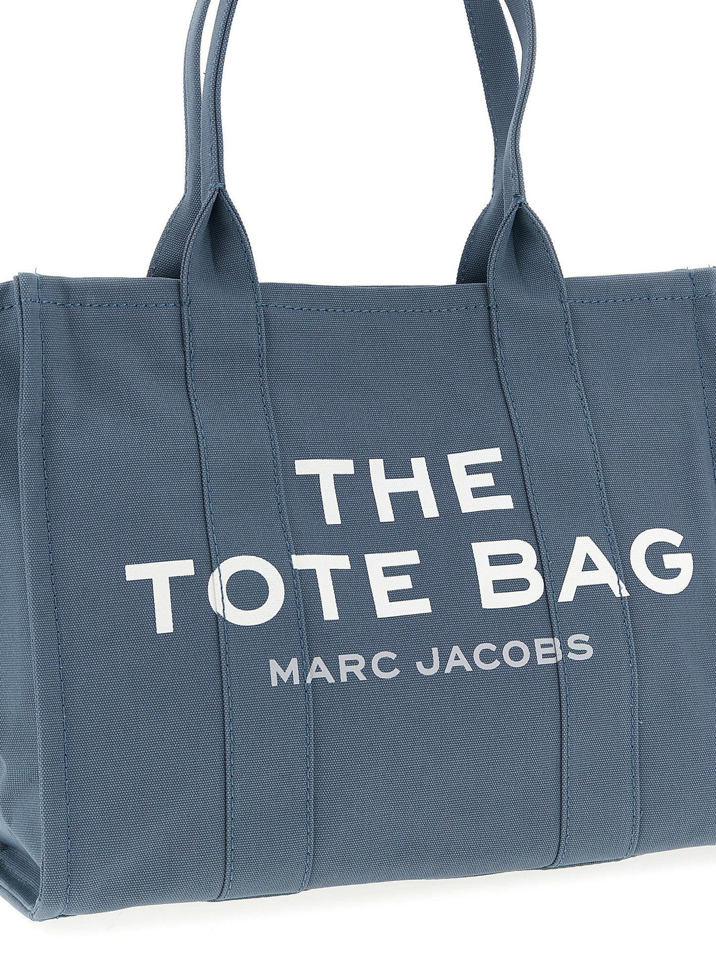 Blue Cotton Tote Bag