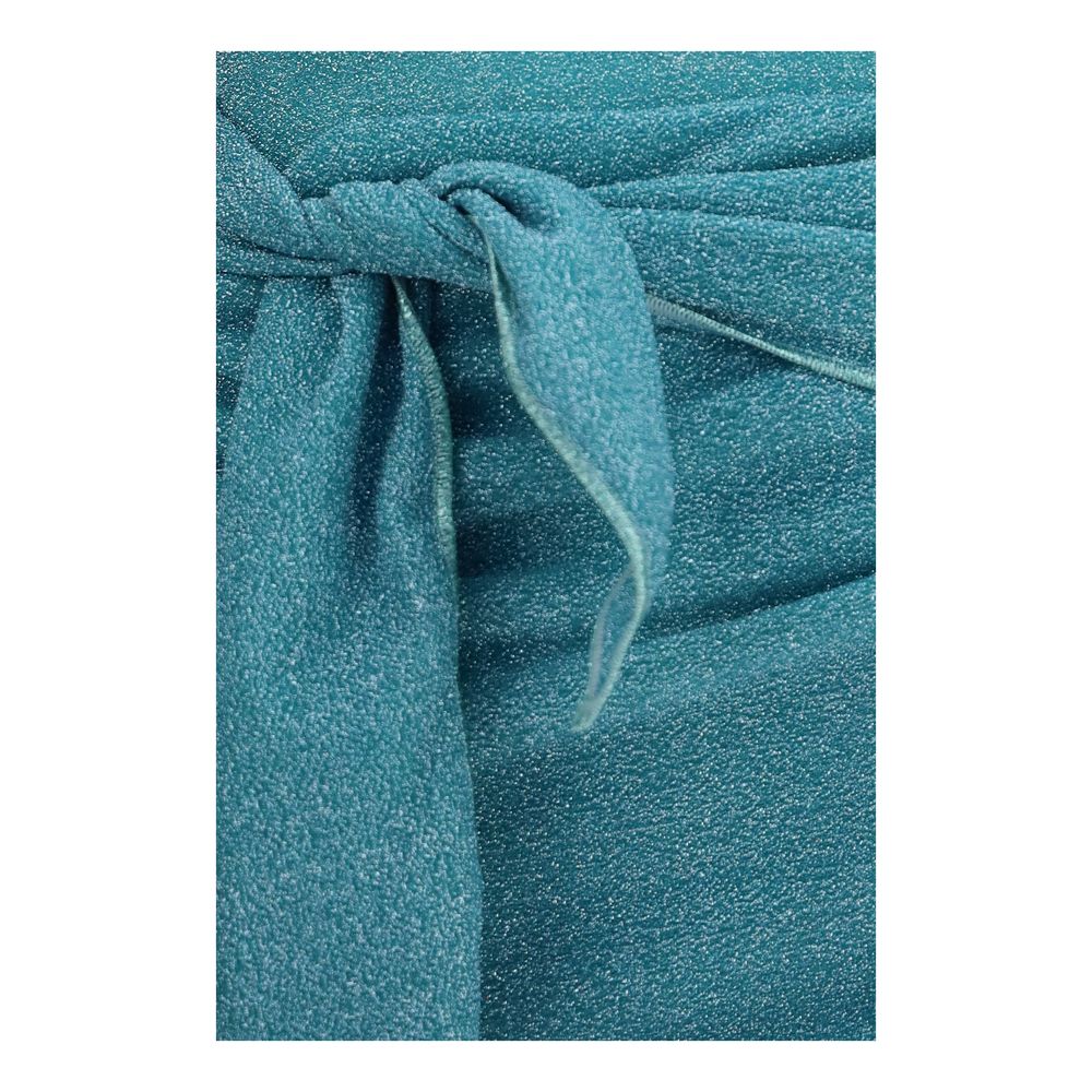 Blue Polyamide Cocktail Dress