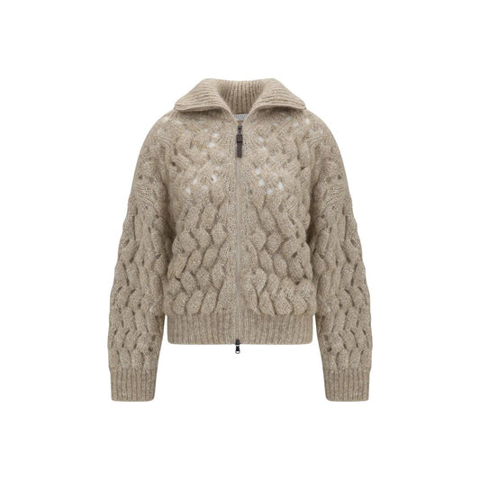 Beige Wool Oves Aries Cardigan