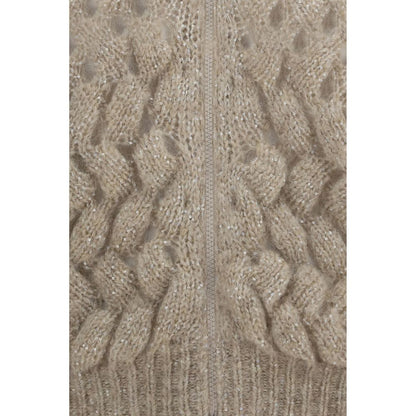 Beige Wool Oves Aries Cardigan
