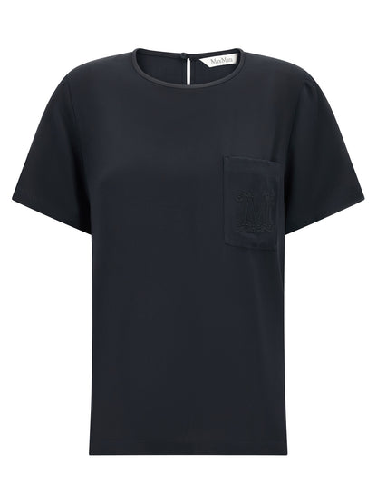Black Silk Blouse