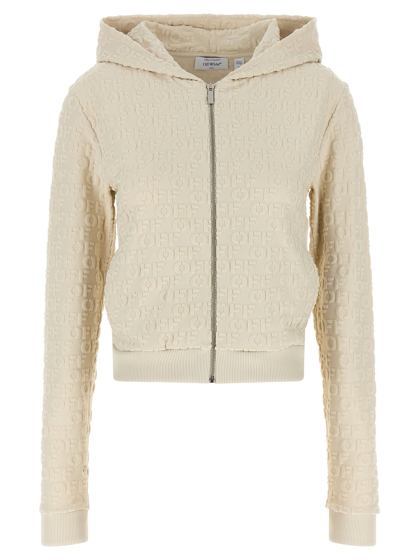 Beige Cotton Sweatshirt