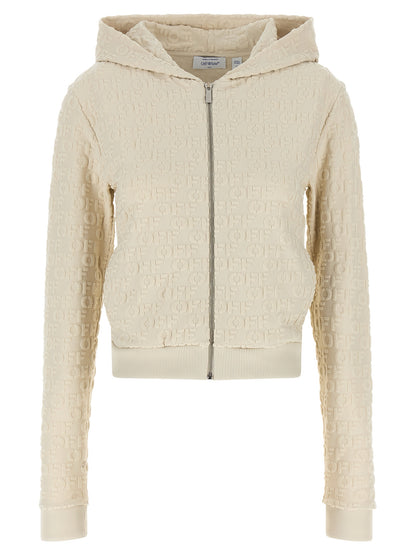 Beige Cotton Sweatshirt