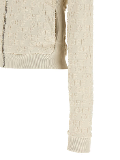 Beige Cotton Sweatshirt