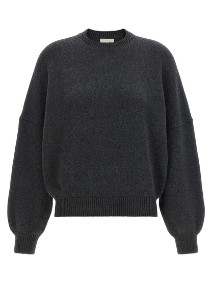 Gray Cashmere Cardigan