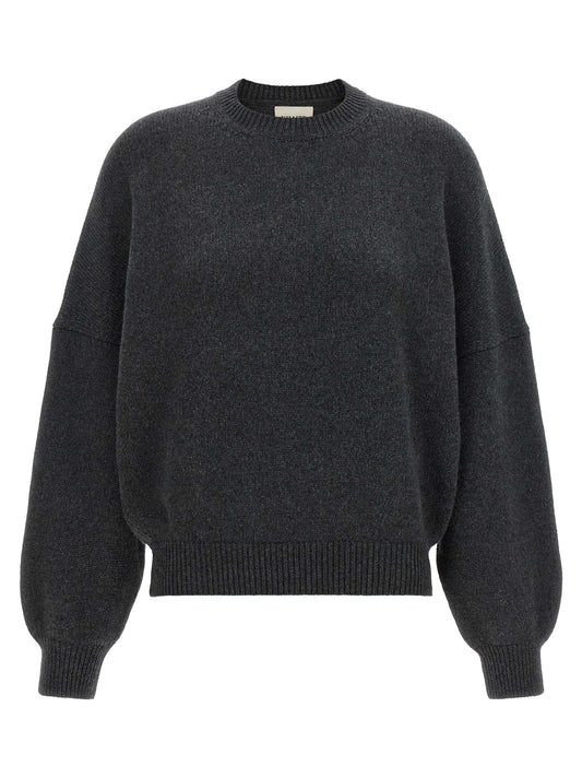 Gray Cashmere Cardigan