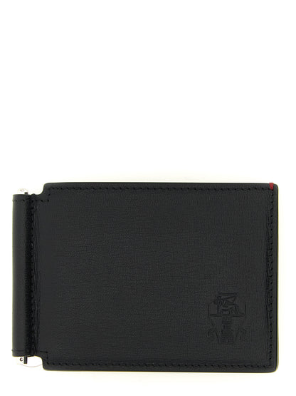 Black Goatskin Money Clip