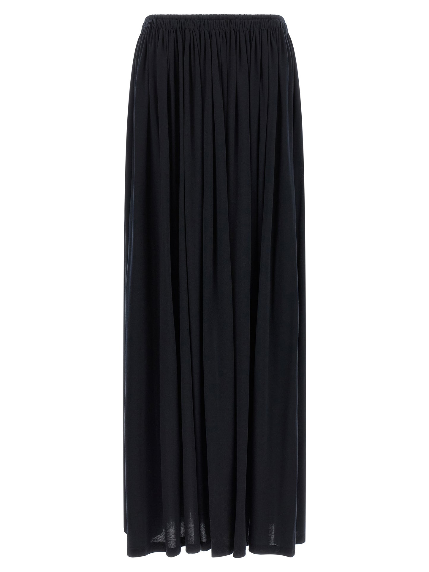 Blue Lyocell Mini Skirt