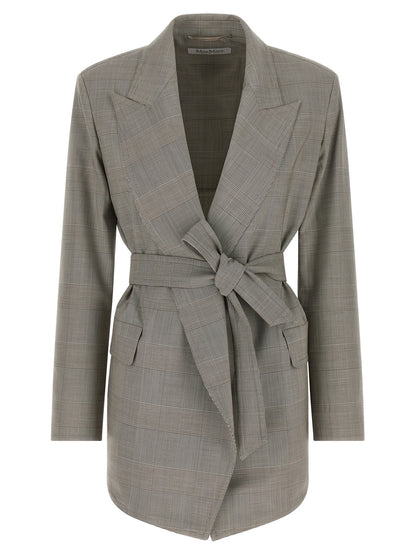 Gray Wool Blazer