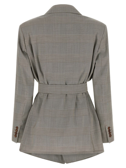 Gray Wool Blazer