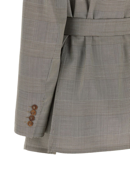 Gray Wool Blazer