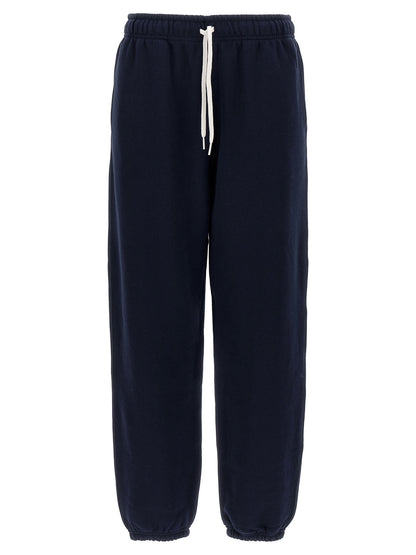 Blue Cotton Joggers (Workout Pants)