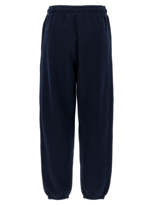 Blue Cotton Joggers (Workout Pants)