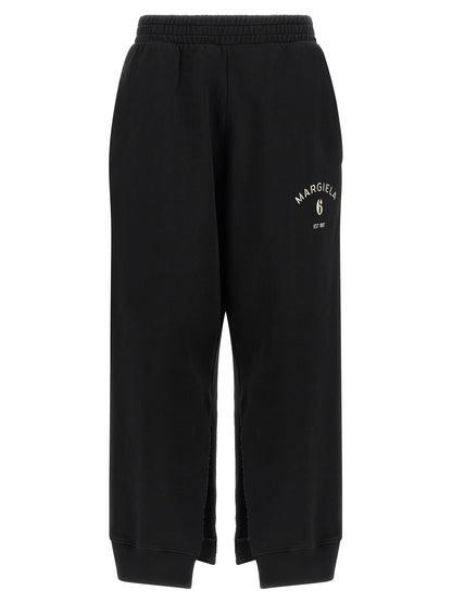 Black Cotton Joggers (Workout Pants)