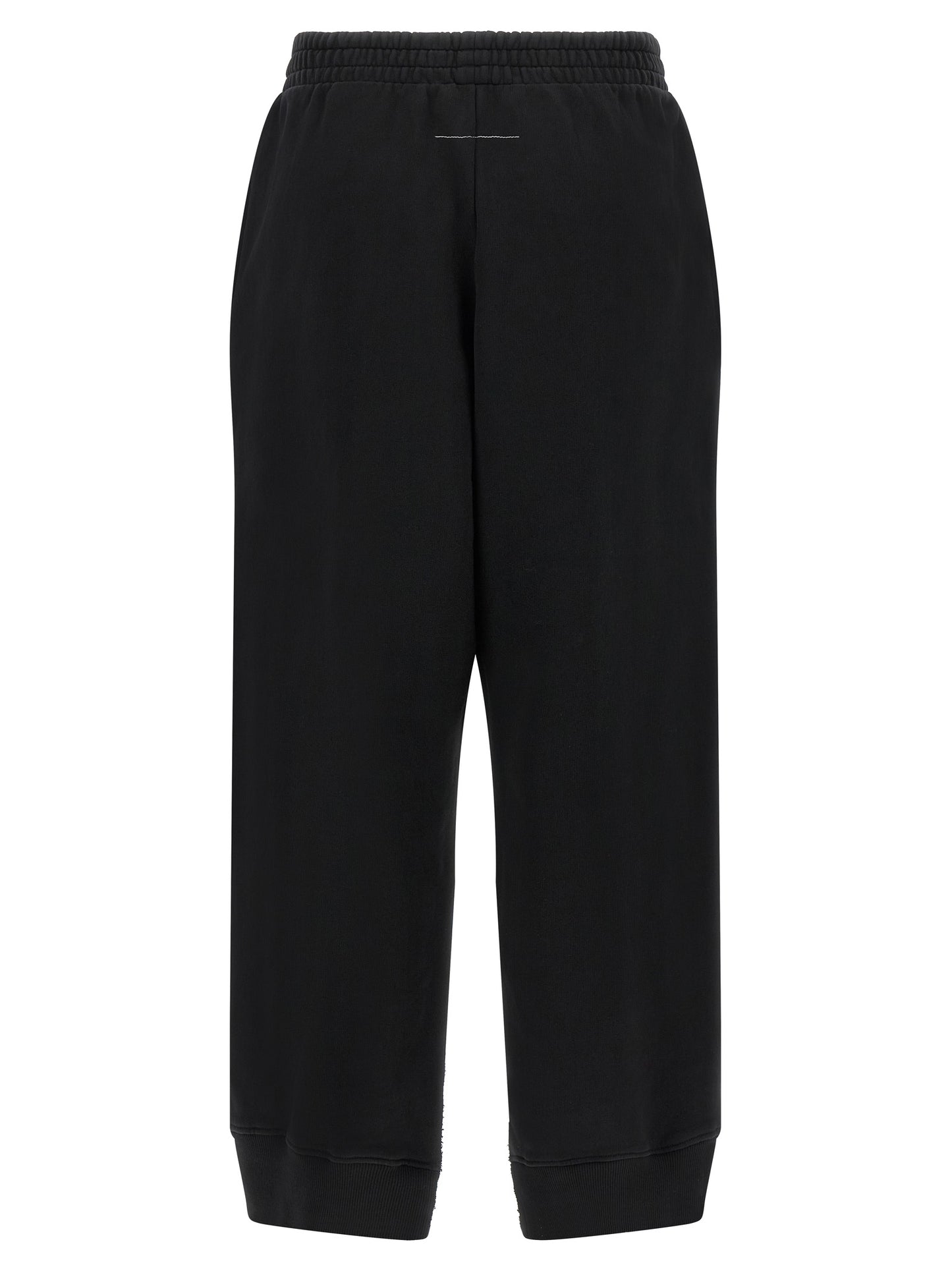 Black Cotton Joggers (Workout Pants)