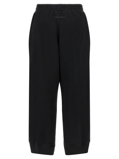 Black Cotton Joggers (Workout Pants)