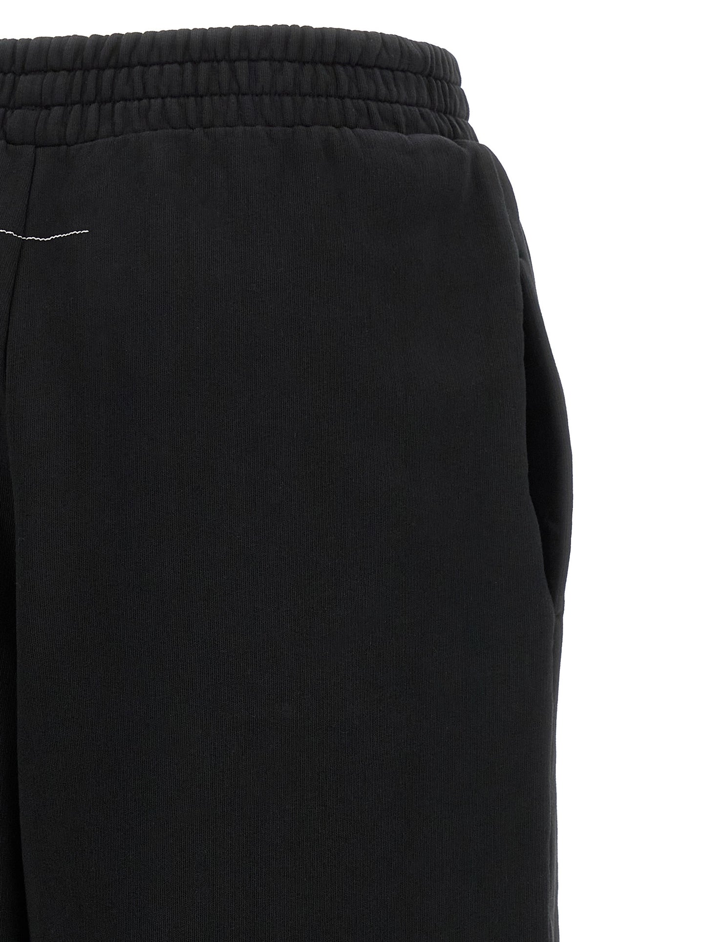 Black Cotton Joggers (Workout Pants)