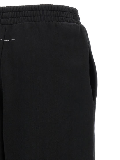 Black Cotton Joggers (Workout Pants)