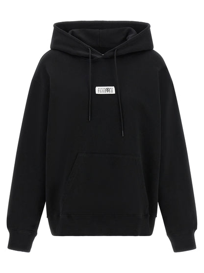 Black Cotton Sweatshirt