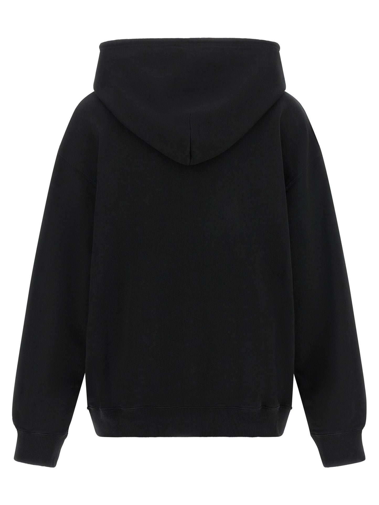 Black Cotton Sweatshirt