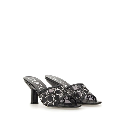 Black Polyamide Mules