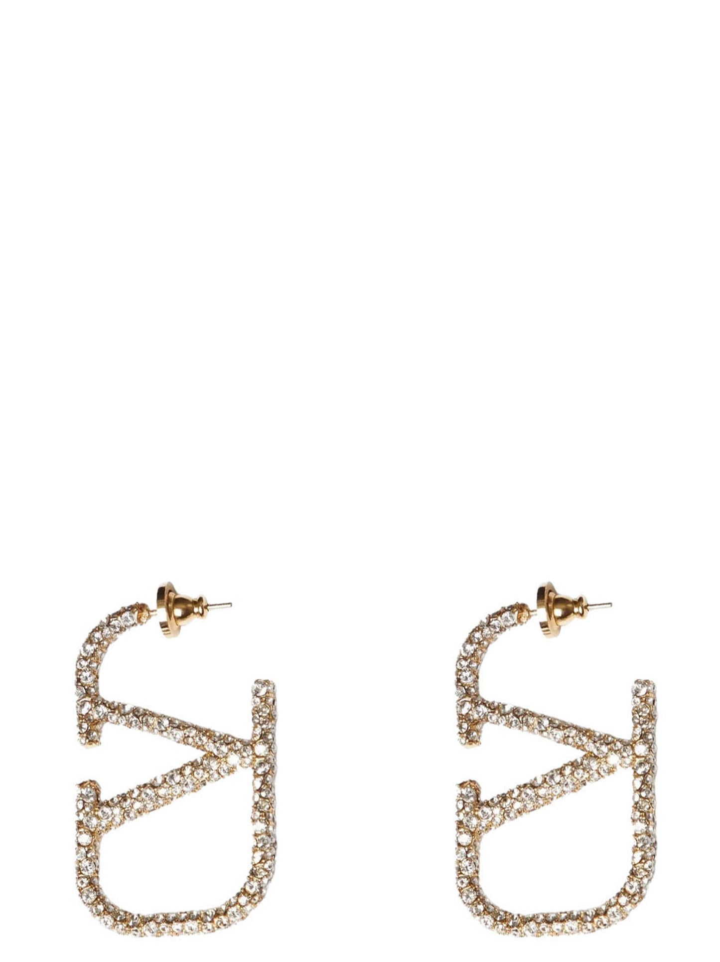 Gold Brass Earrings