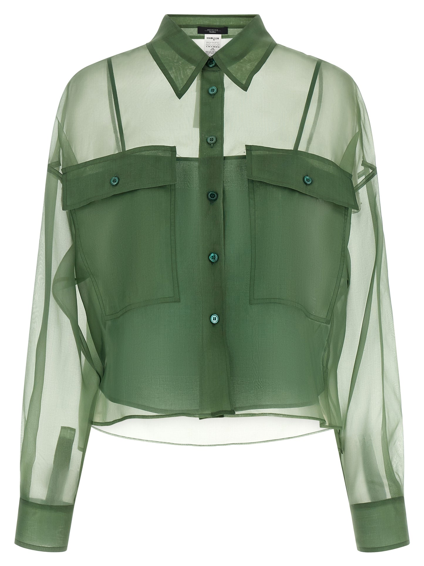 Bicolor Cotton Blouse