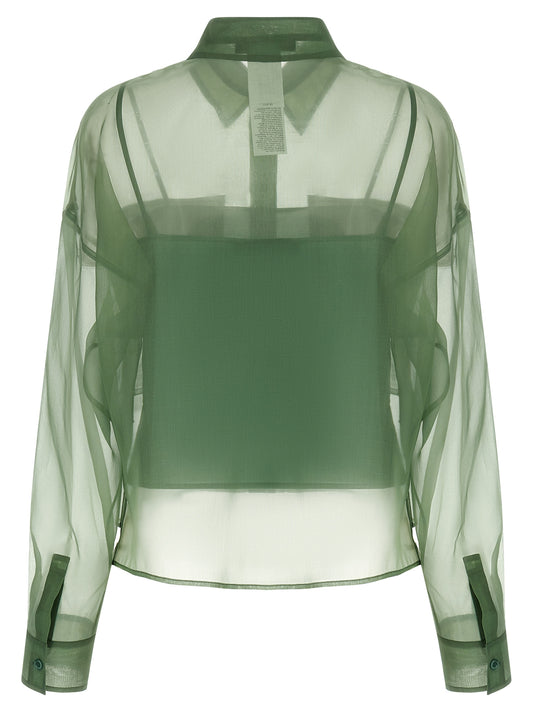 Bicolor Cotton Blouse