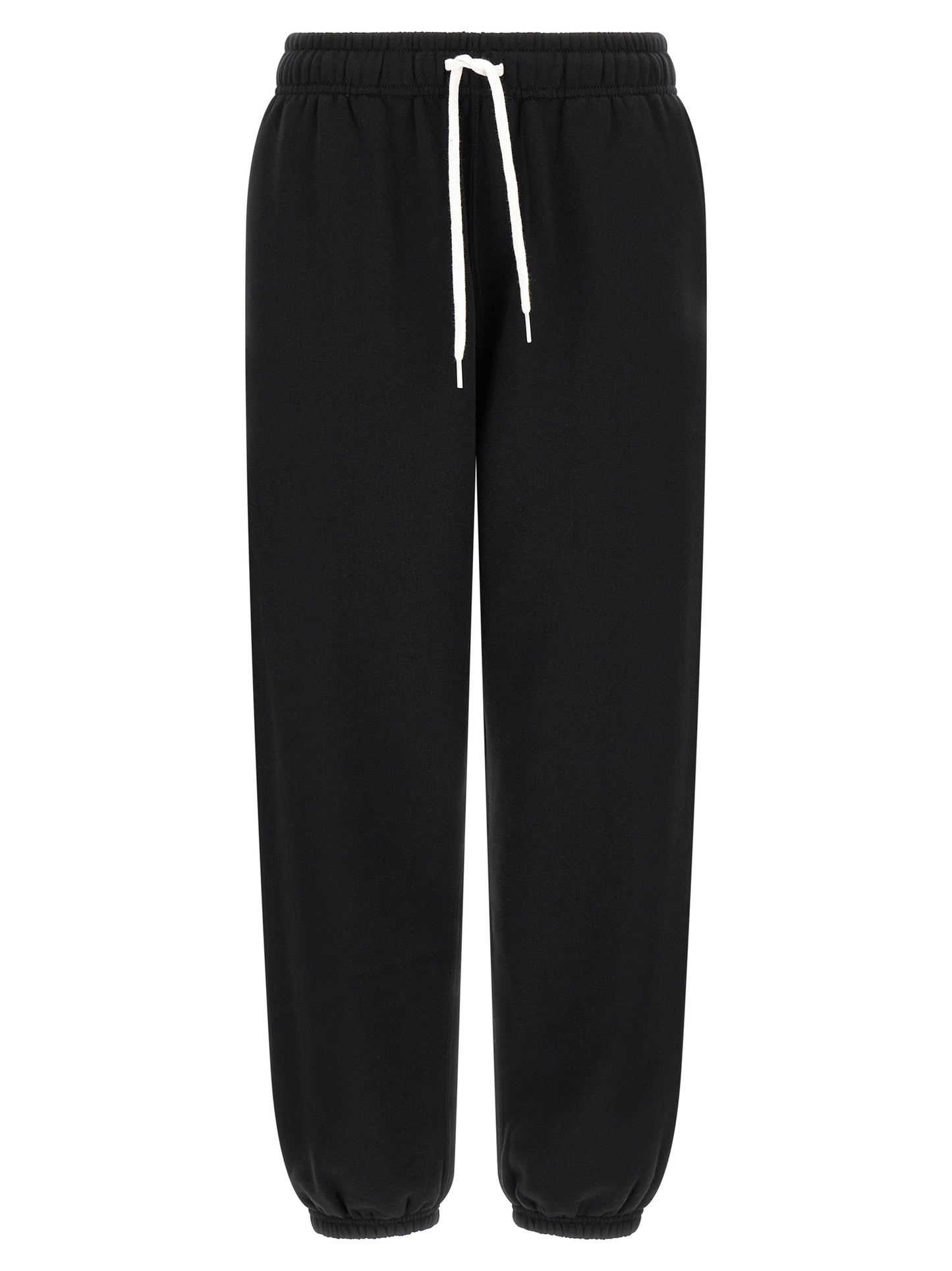 Black Cotton Joggers (Workout Pants)